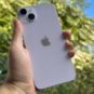The iPhone 14 Plus mauve. // Source: Numerama The iPhone 14 Plus mauve. // Source: Numerama