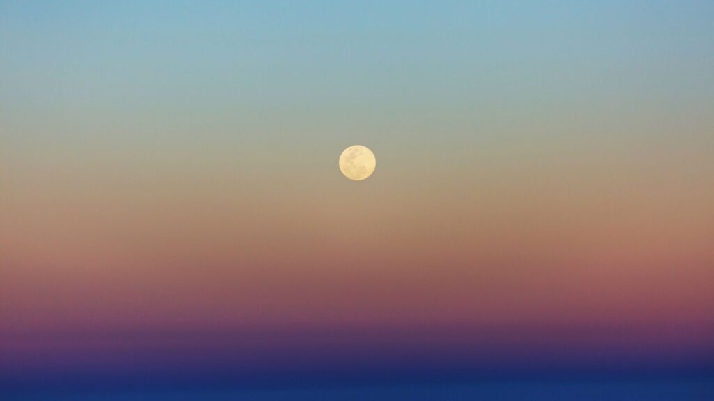 La Lune, toujours aussi fascinante. // Source : Canva