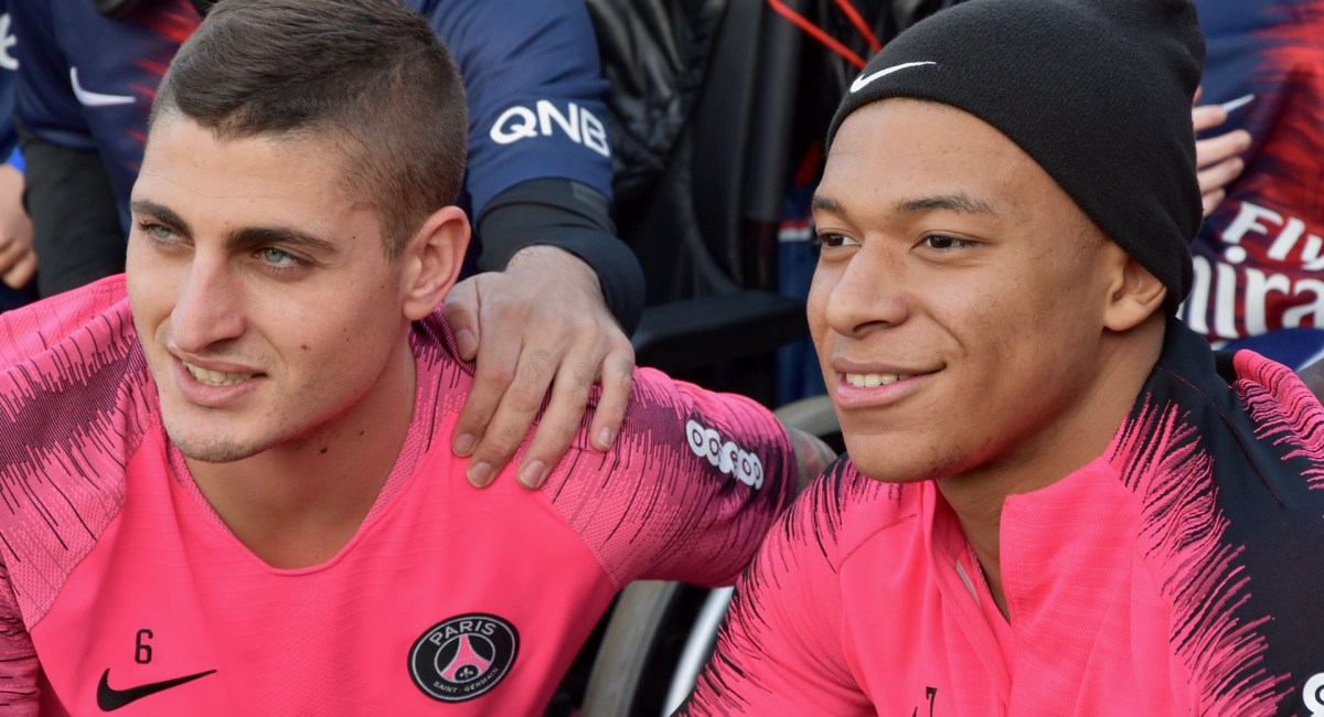 psg foot mbappé