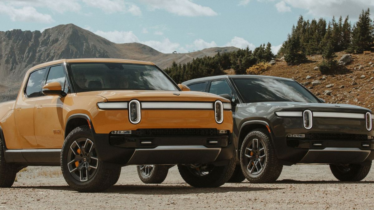 Modèle R1T de Rivian. // Source : Rivian (photo recadrée)