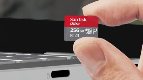 microSD sandisk  // Source : Western Digital