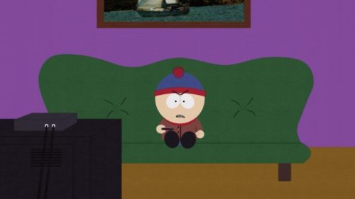 Stan est sur son canapé // Source : South Park