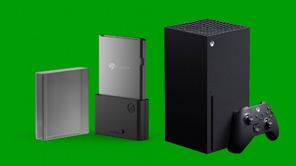 Seagate Expansion Card pour Xbox Series X|S SSD // Source : Microsoft Seagate Expansion Card pour Xbox Series X|S SSD // Source : Microsoft