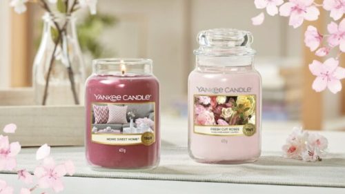 Bougies. // Source : Yankee Candles (boutique Amazon)