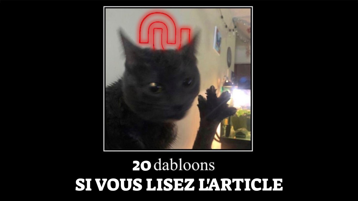 On vous offre 20 dabloons // Source : Nino Barney pour Numerama