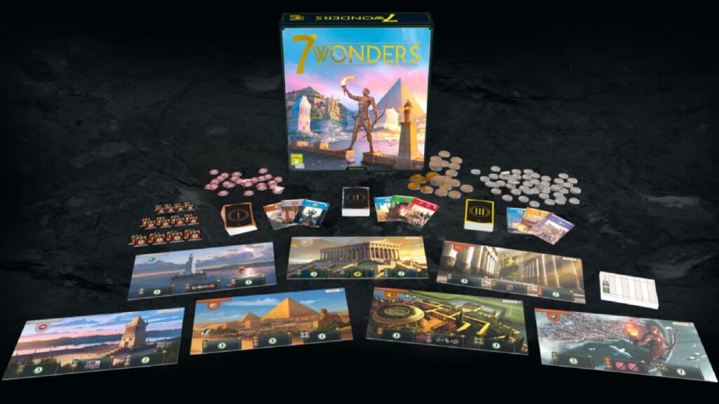 The new edition of 7 wonders offers a new design // Source: Repos Production