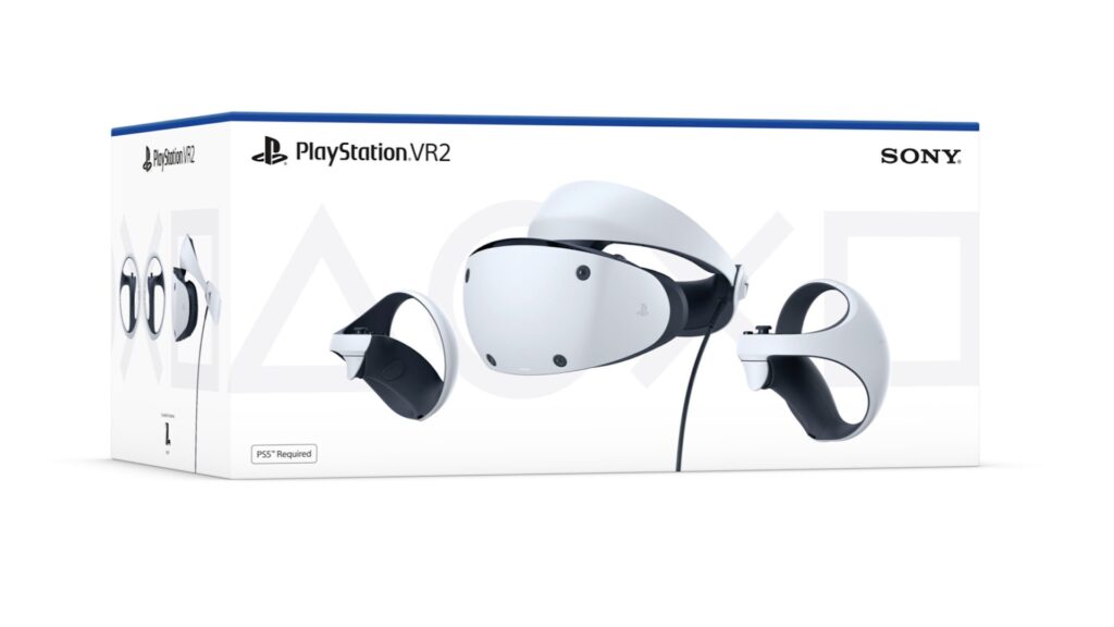 The PS VR2 box.  // Source: Sony