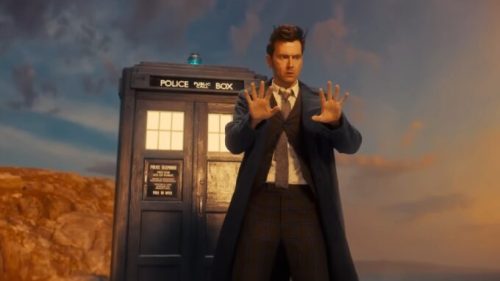 David Tennant dans Doctor Who, en 14e docteur. // Source : BBC