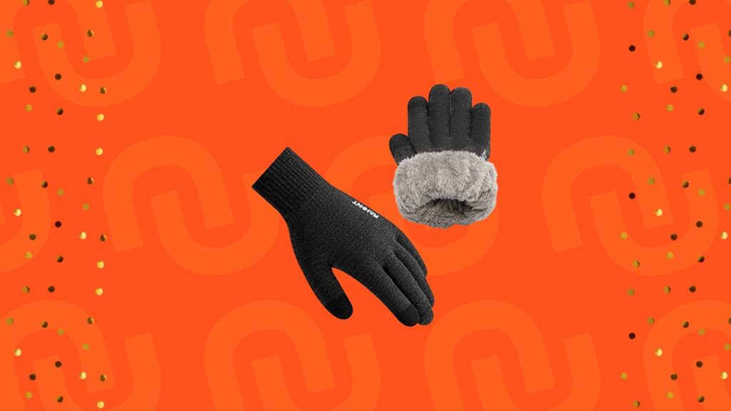 Idée cadeau Secret Santa : une paire de gants chauds et tactiles