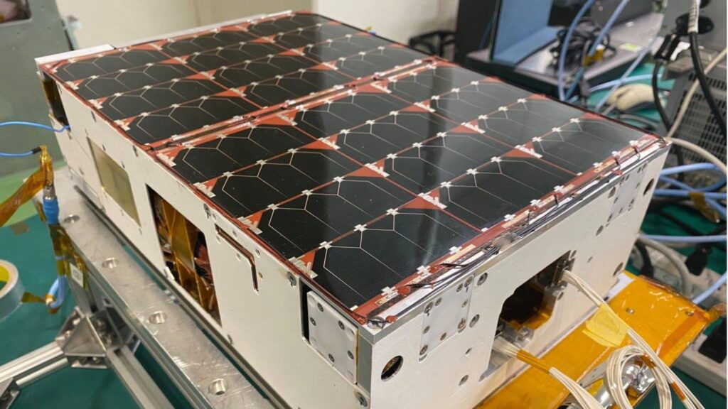 Le satellite de la Jaxa. // Source : Via Facebook Omotenashi Project