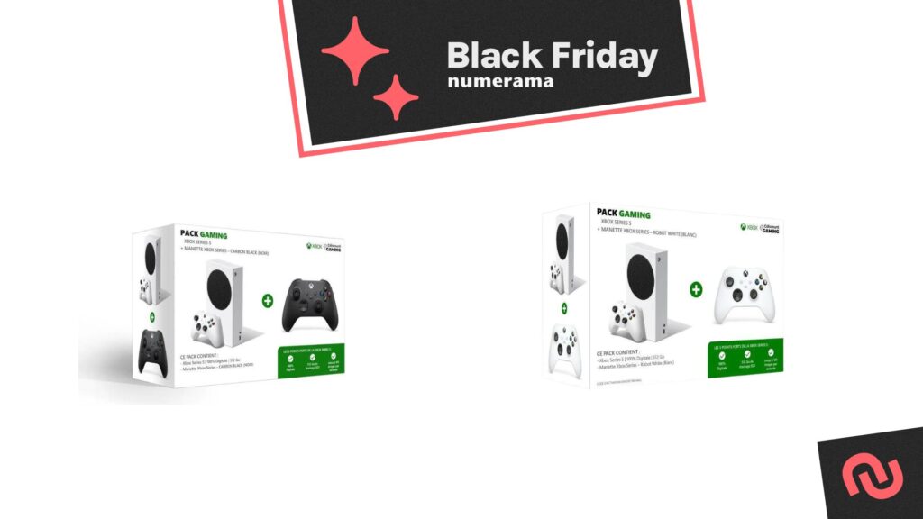 Offre Black Friday : Pack Xbox Series S + 1 manette