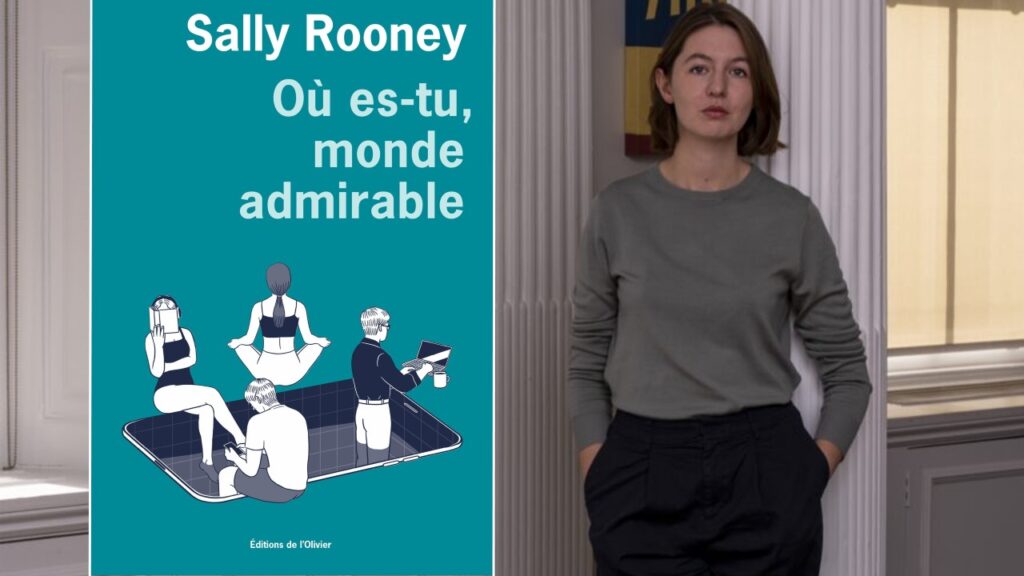 Sally Rooney, l'autrice de Où es-tu, monde admirable ? et de Normal People. // Source : Faber