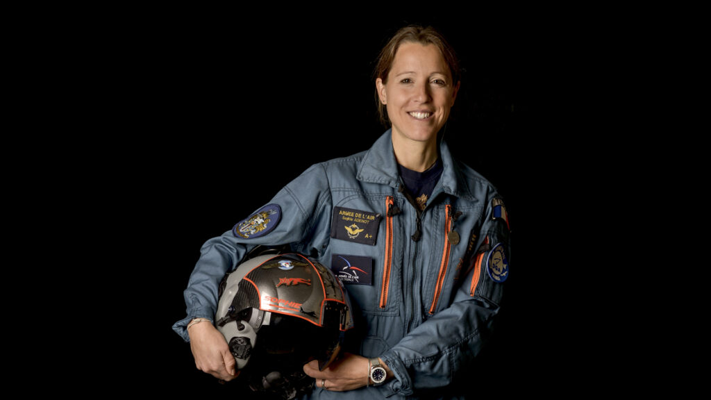 Sophie Adenot. // Source : Wikimedia Commons/armée de l'Air et de l'Espace