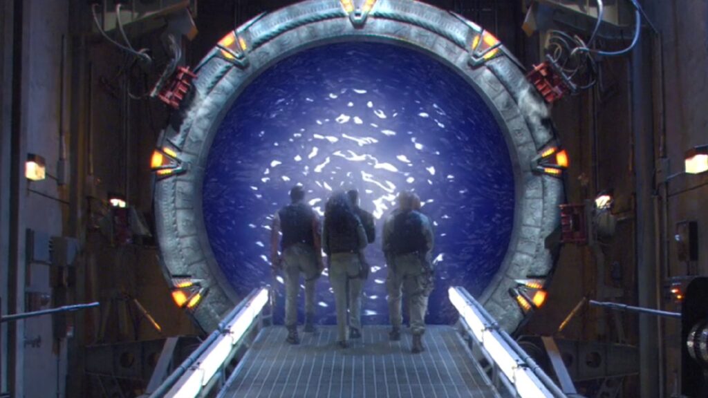 La porte des &eacute;toiles dans Stargate. // Source : MGM