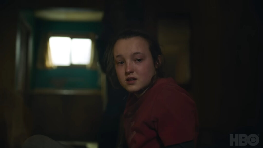 Bella Ramsay incarne Ellie dans la série The Last of Us // Source : HBO Max / YouTube