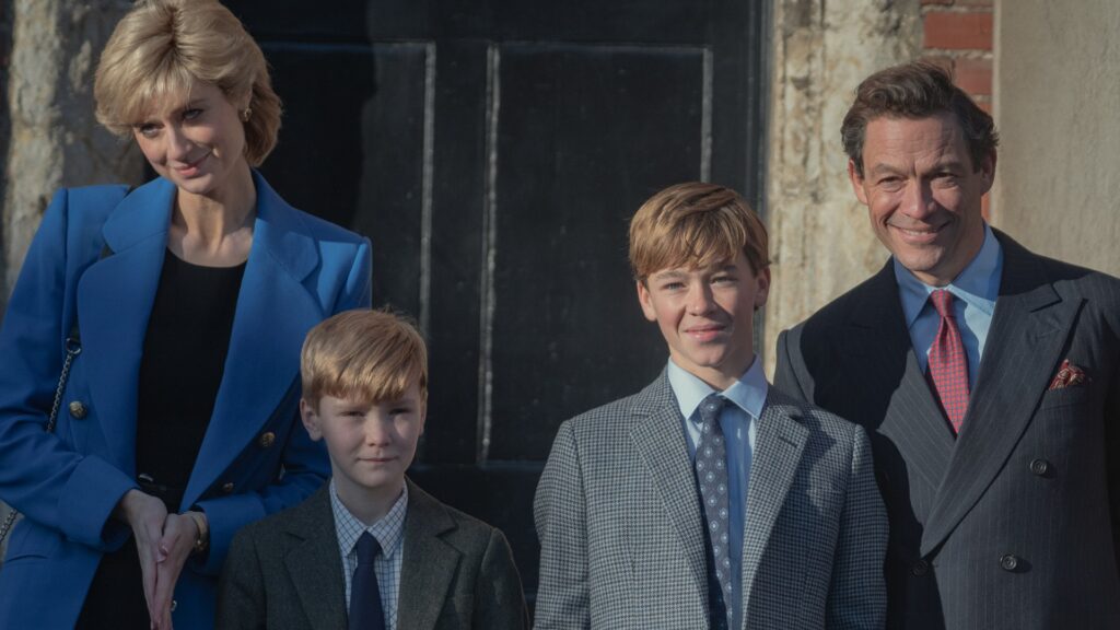 La cinquième saison se concentre beaucoup sur le divorce de Charles et Diana // Source : Netflix