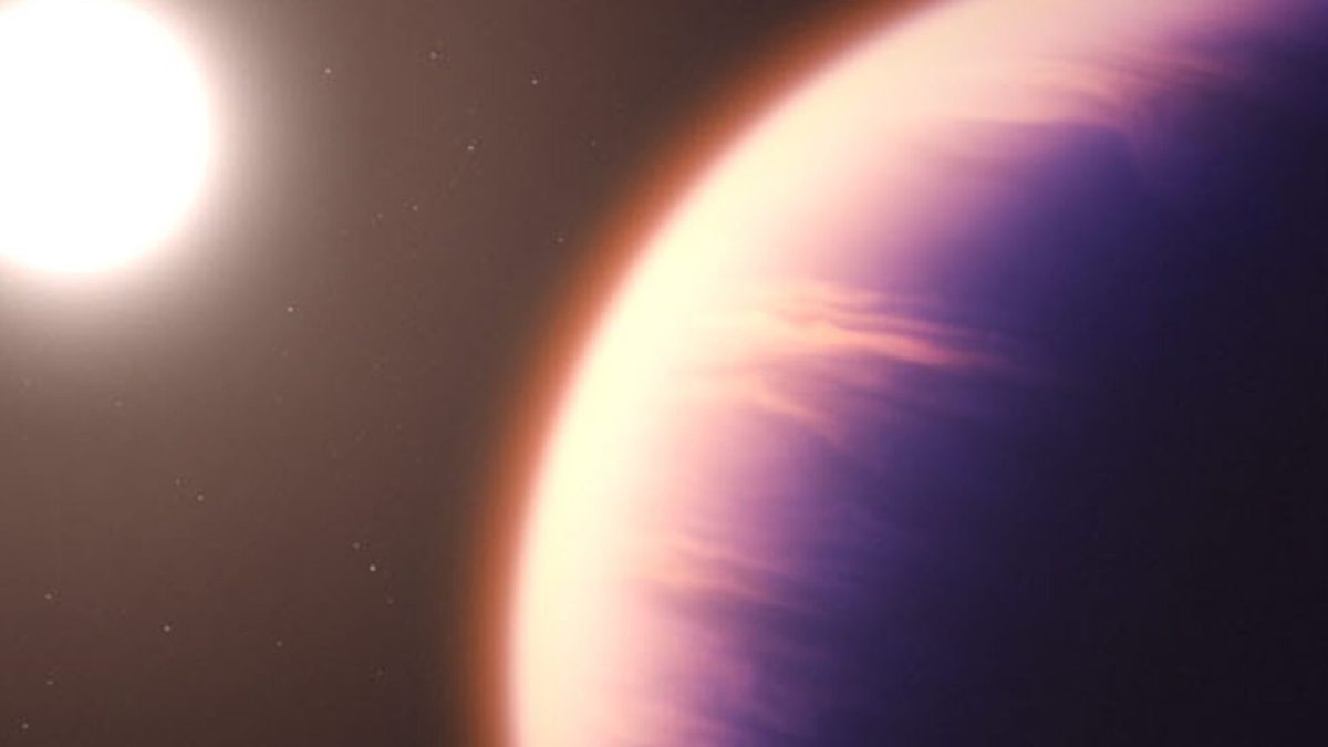 L'exoplanète Wasp 39 b // Source : Nasa/JWST