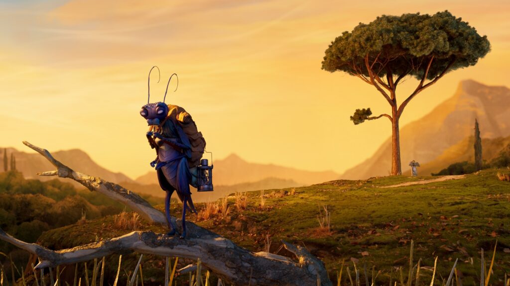 Jiminy Cricket becomes a philosopher // Source: Netflix