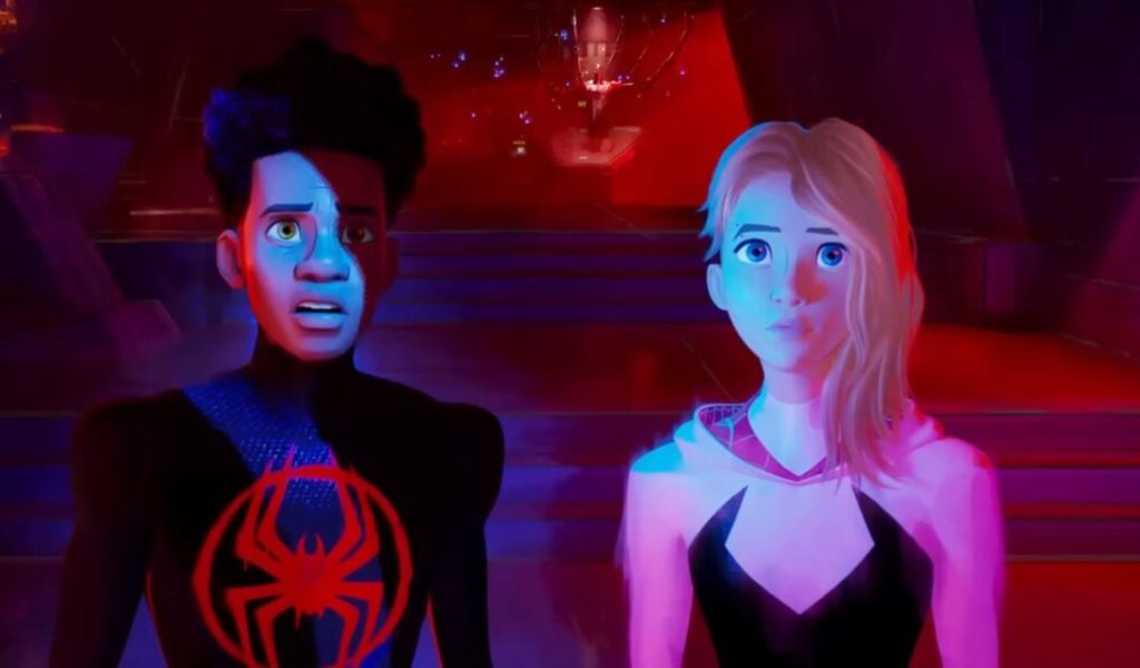 Gwen et Miles dans Spider-Man Across the Spider Verse // Source : Sony