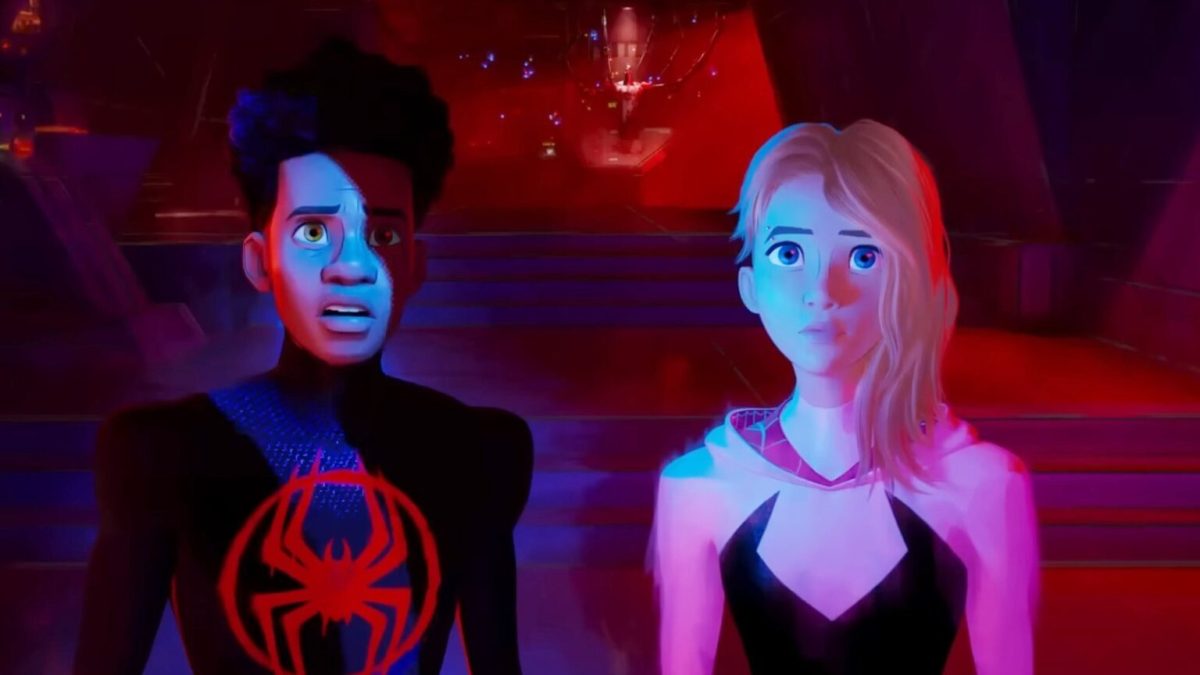 Gwen et Miles dans Spider-Man Across the Spider Verse // Source : Sony