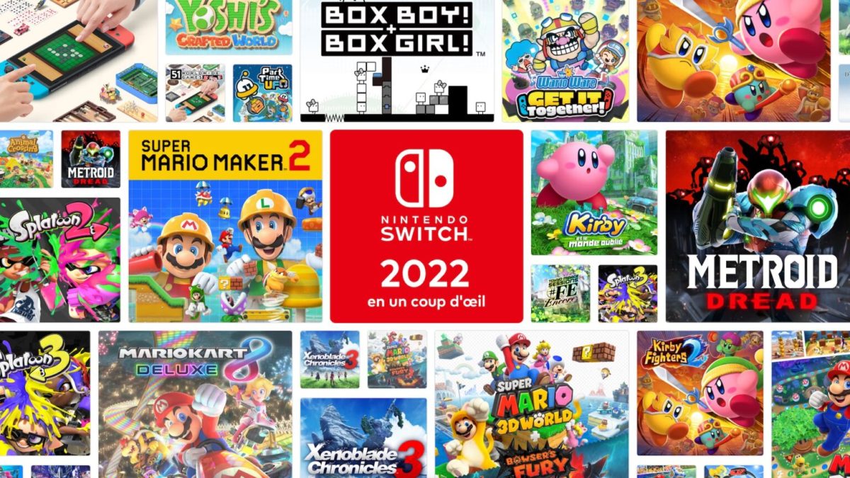 Rétrospective Nintendo Switch en 2022 // Source : Nintendo