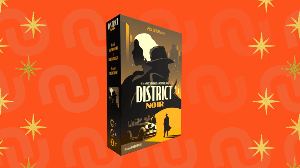 Boîte du jeu de société District Boîte du jeu de société District