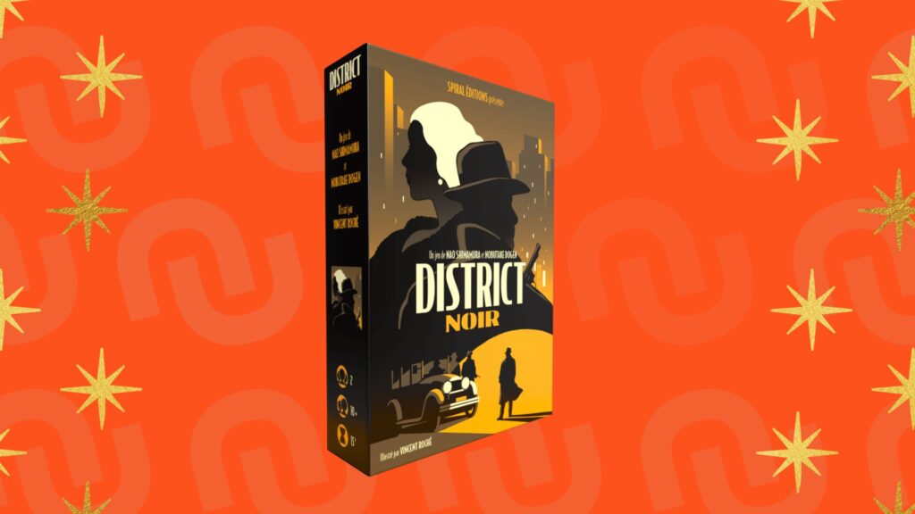 District board game box