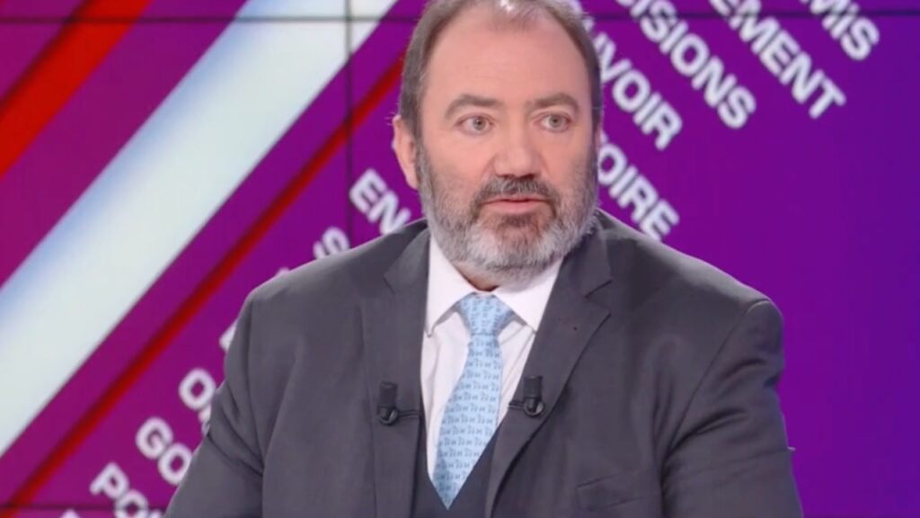 Le ministre de la Santé François Braun sur BFM le 4 décembre 2022. // Source : BFMTV