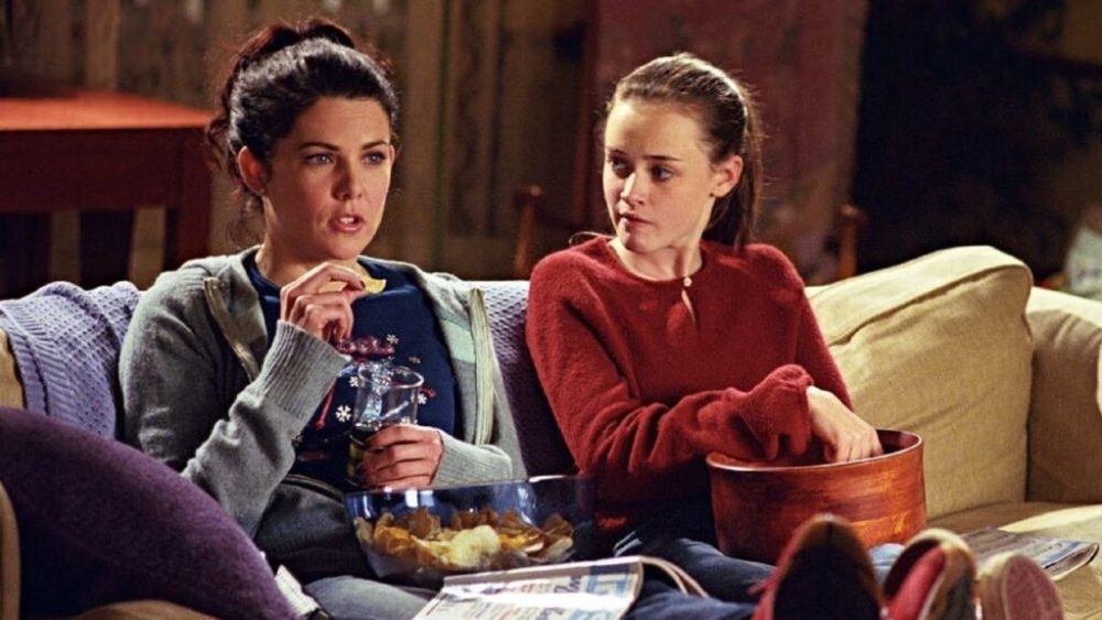 Le binge-watching dans Gilmore Girls // Source : The CW/Netflix