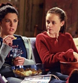 Le binge-watching dans Gilmore Girls // Source : The CW/Netflix Le binge-watching dans Gilmore Girls // Source : The CW/Netflix