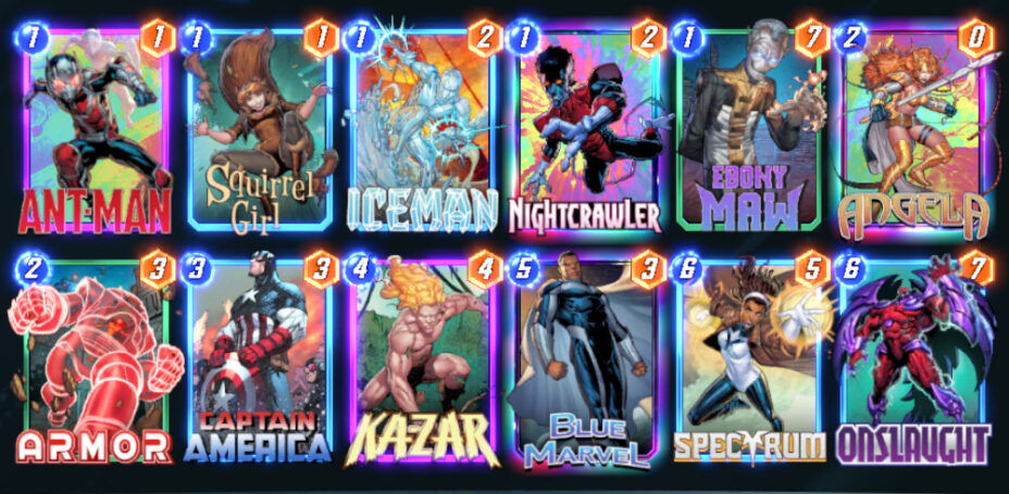 Marvel Snap : deck pool 2 (KaZoo) Marvel Snap : deck pool 2 (KaZoo)