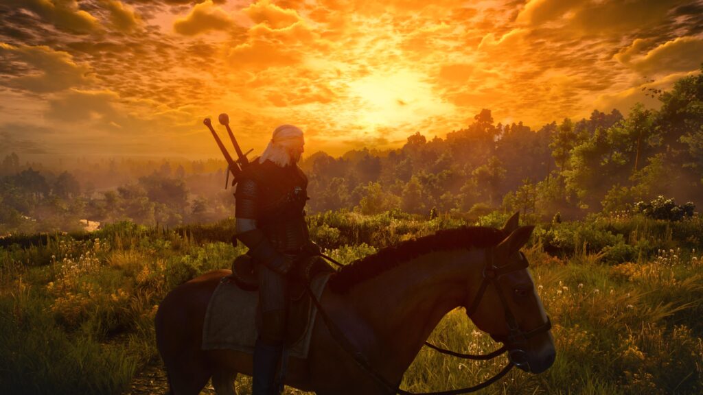 The Witcher 3: Wild Hunt sur PS5 // Source : Capture PS5