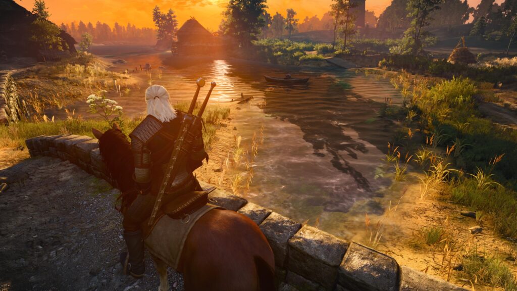 The Witcher 3: Wild Hunt on PS5 // Source: Capture PS5