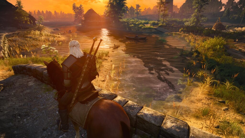 The Witcher 3: Wild Hunt sur PS5 // Source : Capture PS5