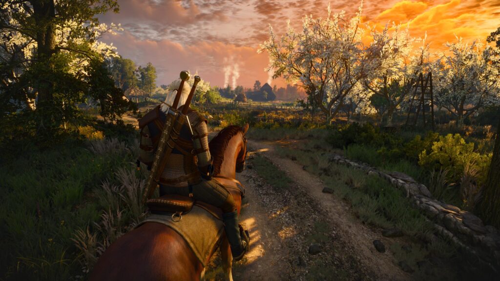 The Witcher 3: Wild Hunt sur PS5 // Source : Capture PS5