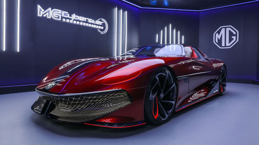MG concept Cyberster roadster // Source: MG