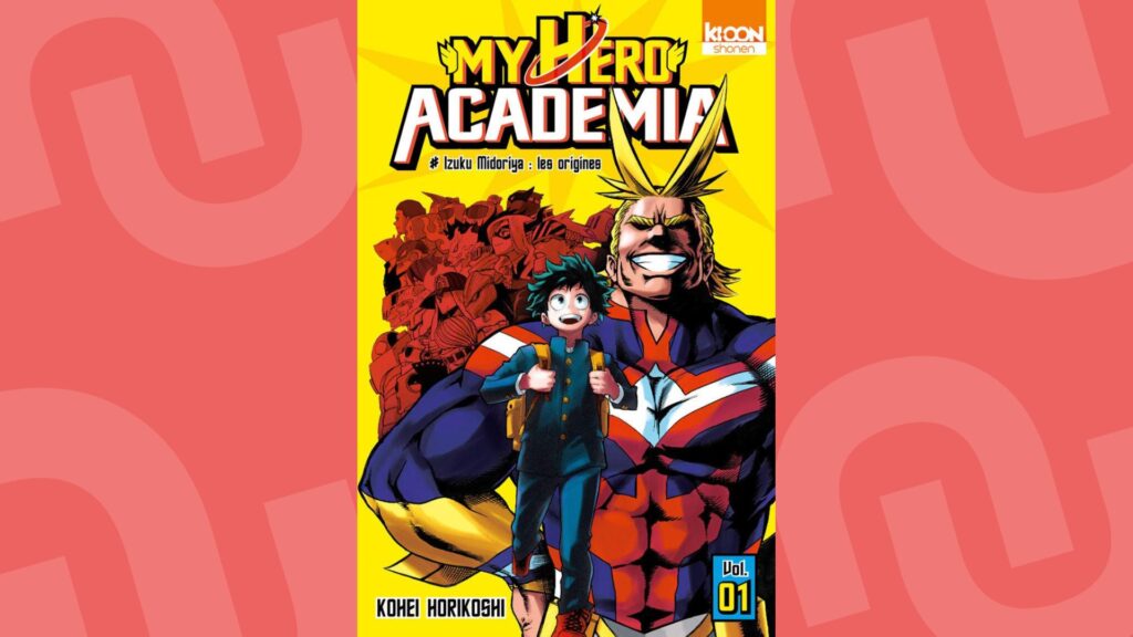 Couverture du premier tome de My Hero Academia