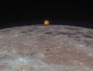 Occultation de Mars par la Lune. // Source : Via Twitter @AJamesMcCarthy (photo recadrée)