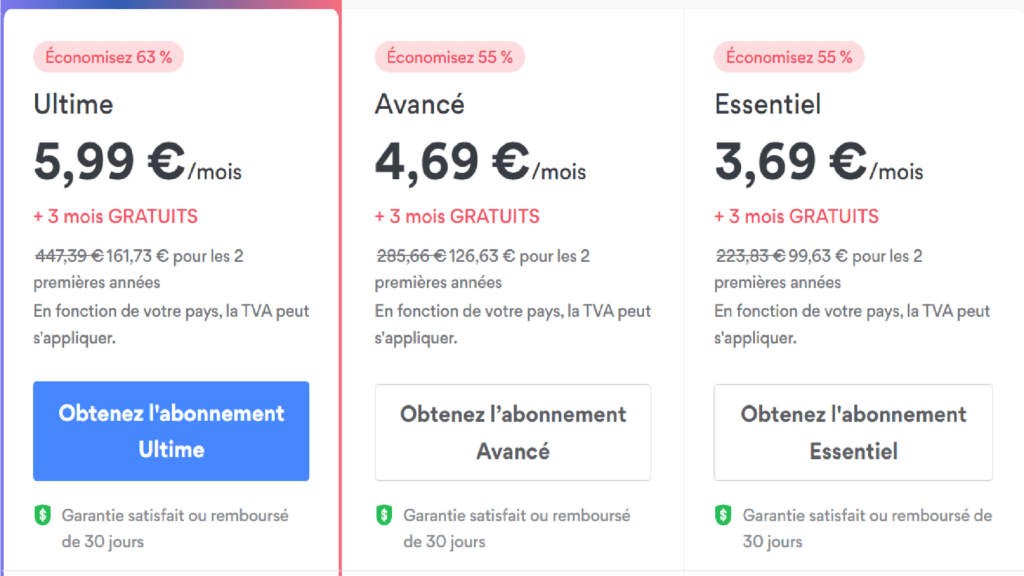 NordVPN offers available // Source: NordVON