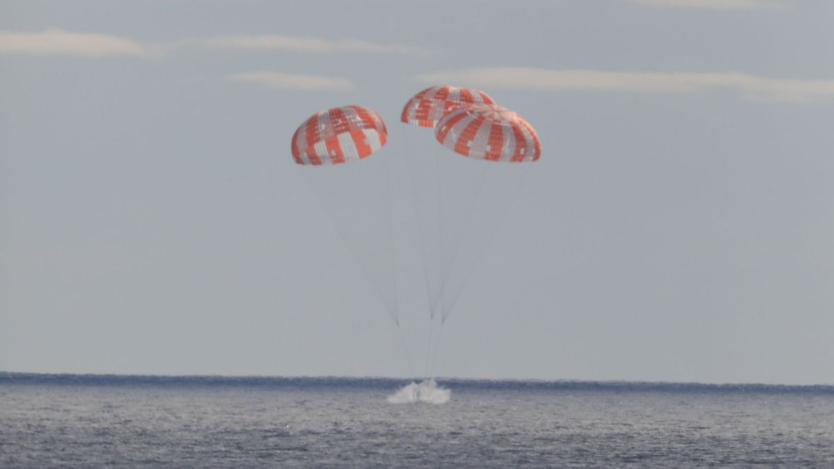 Le retour d'Artémis. // Source : Flickr/CC/Nasa Johnson (photo recadrée)