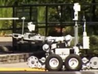 Un des robots utilisés par les forces de police de San Francisco // Source : KTVU Fox 2 San Francisco / YouTube