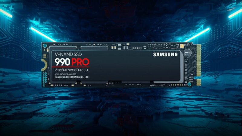 Amazon fait chuter le prix du SSD Samsung 990 Pro 1 To avec dissipateur comme jamais auparavant