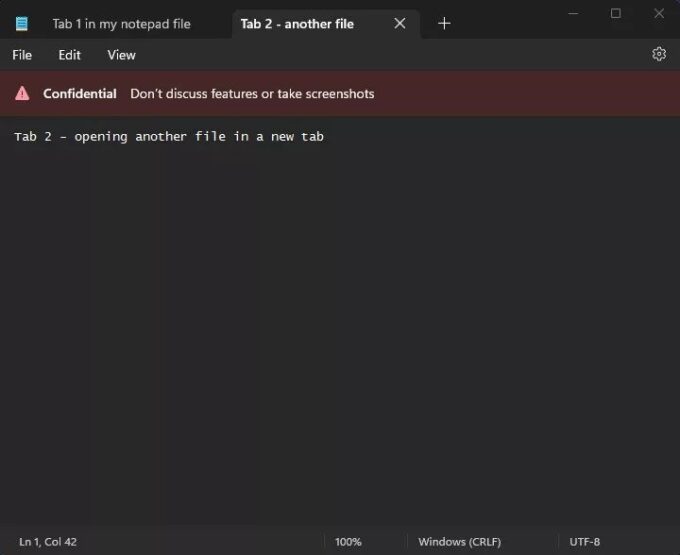 Tap Windows 11 bloc-notes Tap Windows 11 bloc-notes