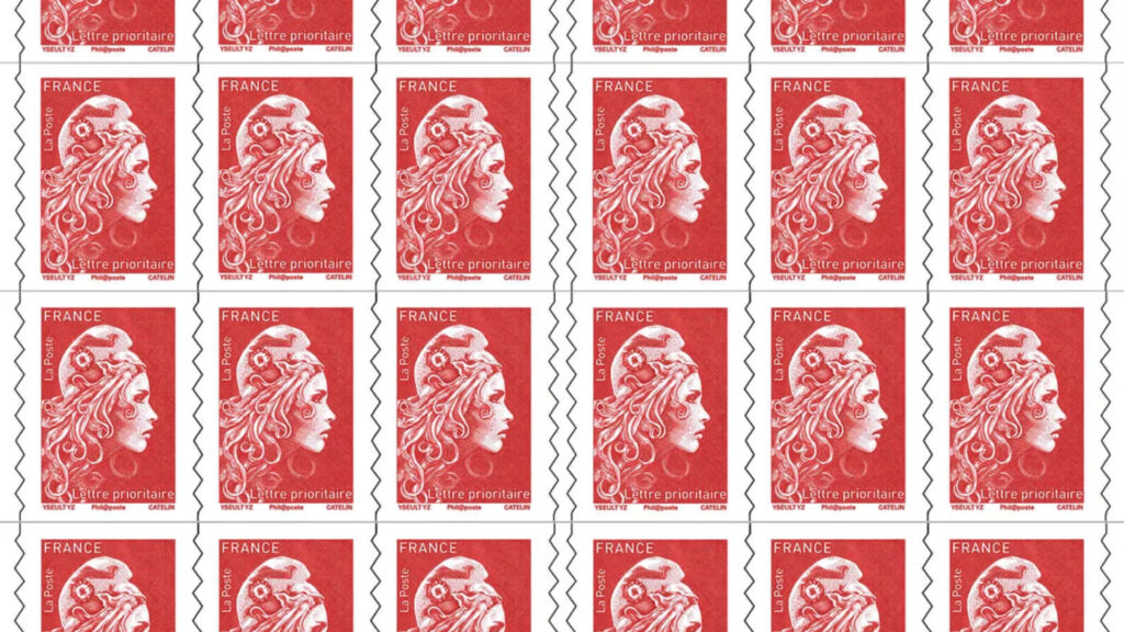 A partir du 1er janvier 2023, le timbre rouge ne sera plus utilisé // Source : La Poste