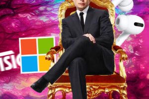 Elon Musk, roi de la tech en 2022. // Source : Numerama
