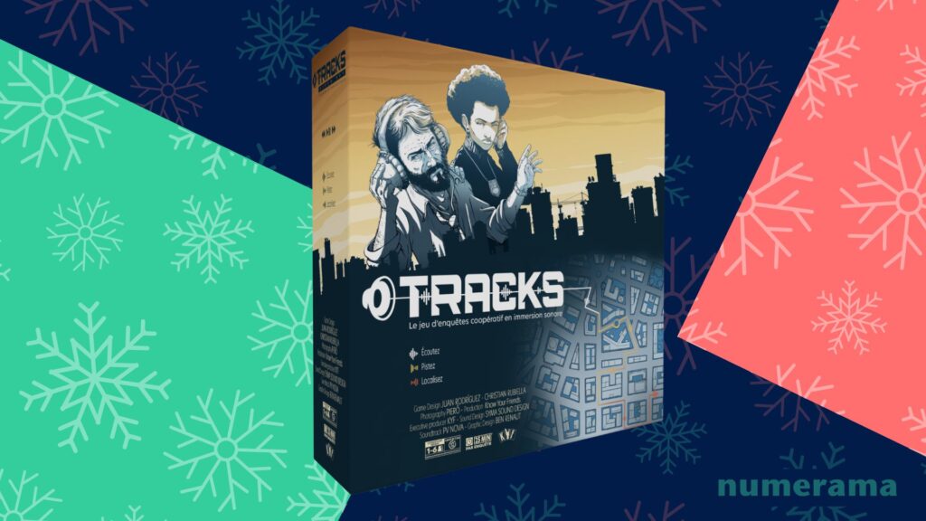 Tracks board game box
