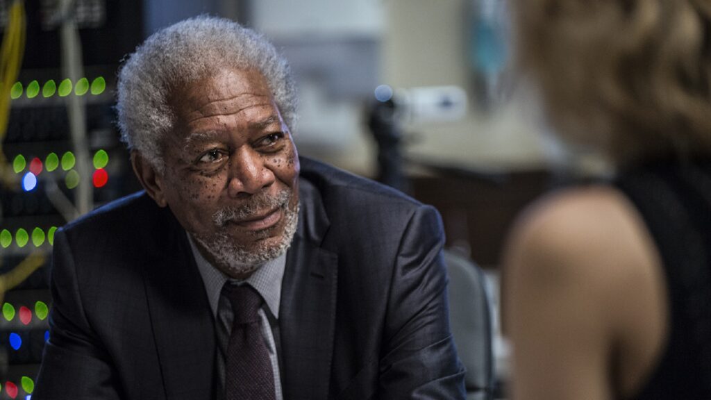 Benoît Allemane double l'acteur Morgan Freeman en VF dans presque tous ses films // Source : Jessica Forde / EuropaCorp