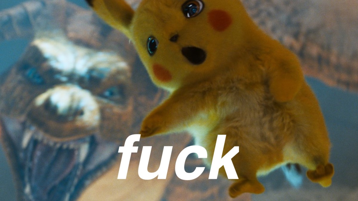 Montage Pikachu ‘Fuck' // Source : Maxime Claudel pour Numerama