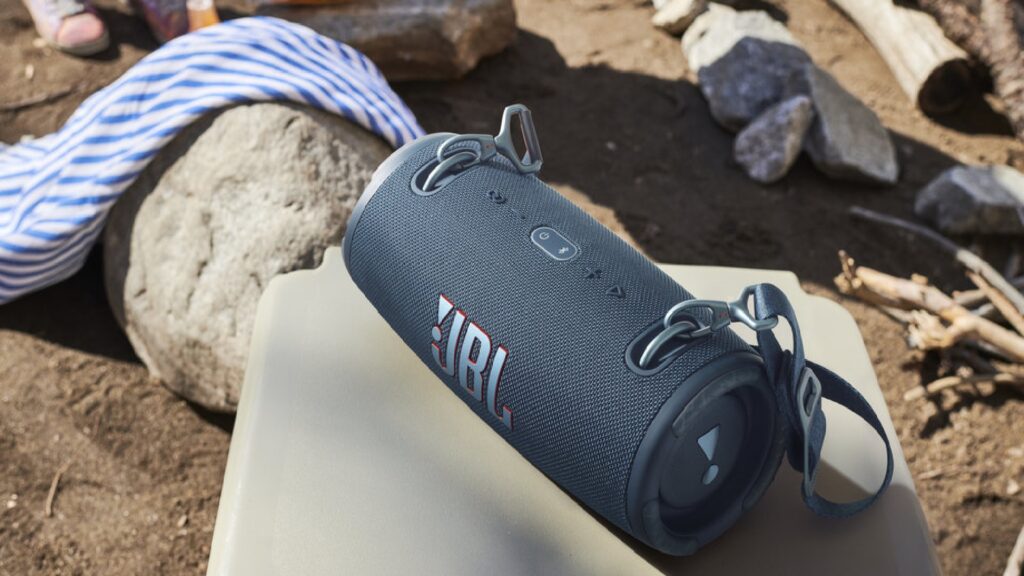 Robust, the JBL xtreme 3 can be taken anywhere // Source: JBL