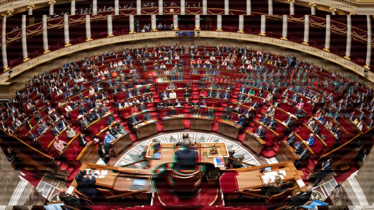 L’hémicycle parlementaire. // Source: Assemblée nationale